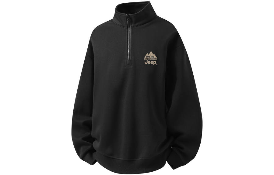 Jeep Jeep Sweatshirts Unisex Stand Collar Moderate Regular