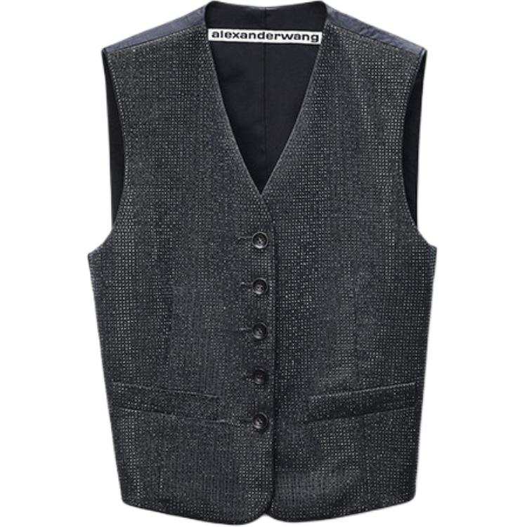 Alexander Wang Alexander Wang buttoned v-neck top