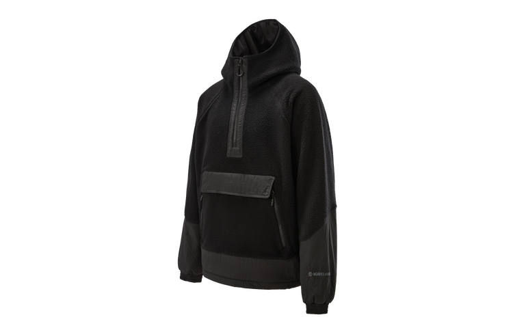 KOLON SPORT Sweatshirts Men's Black BK Hooded Thickened