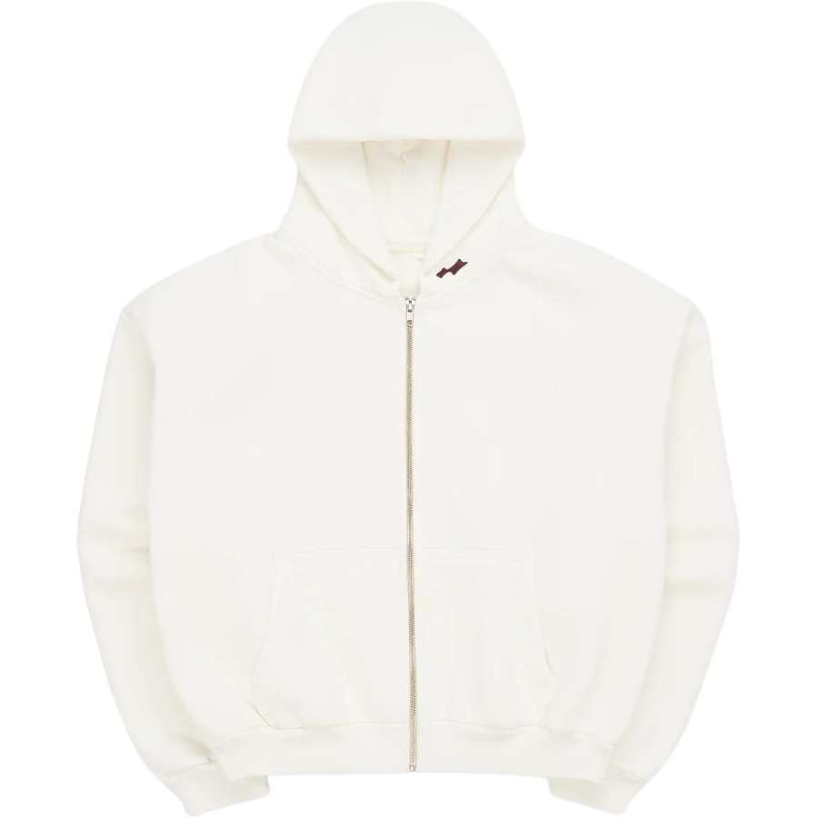 SKYLRK Sweatshirts Unisex Ecru Hooded Non Detachable Moderate Other