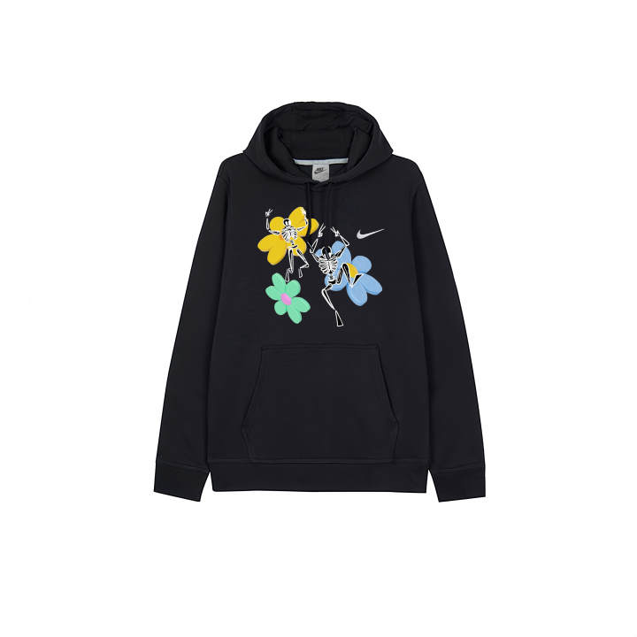 Nike Nike Sweatshirts Men's Black Hooded Thickened