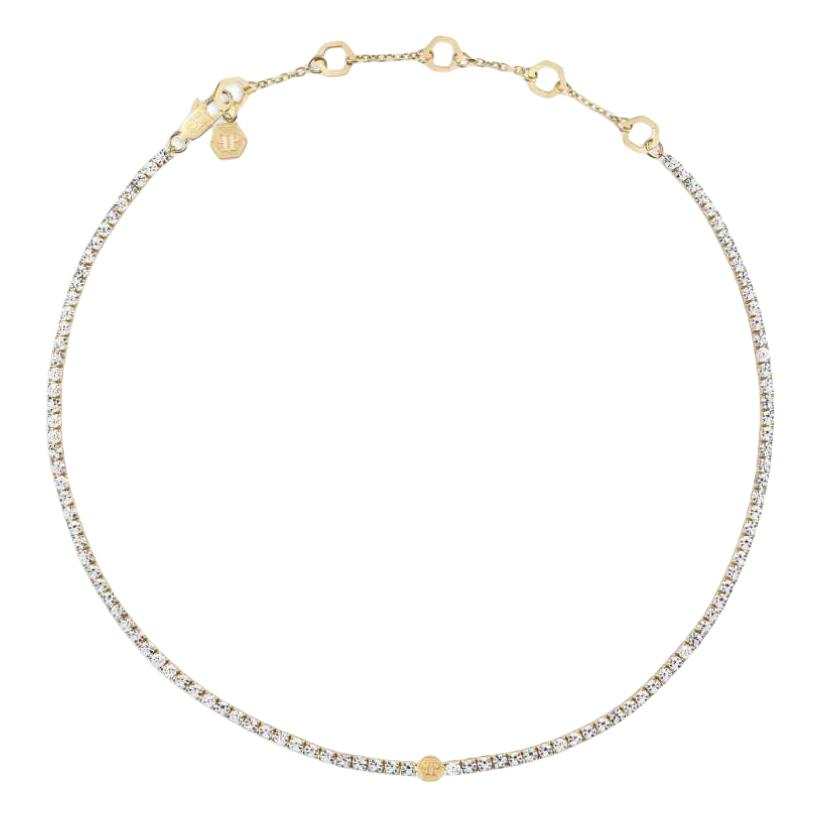 PHILIPP PLEIN Crystal embellished Tennis Necklace