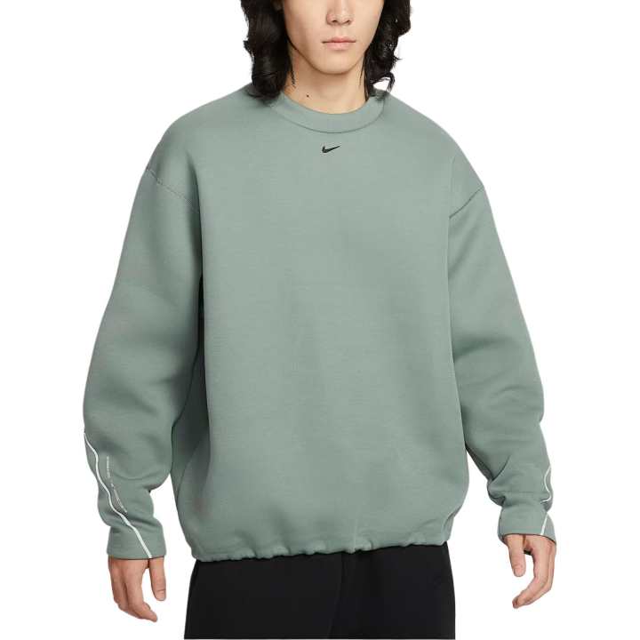 Nike Nike Sweatshirts Men's Earth Green Crew Neck Moderate
