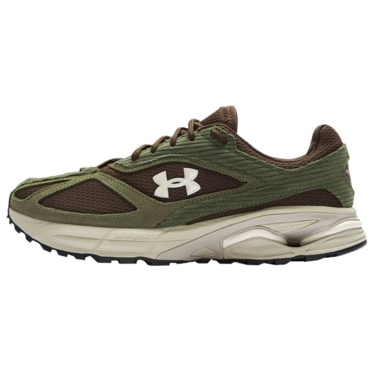 Under Armour HOVR Apparition Comfortable Cushioning Rebound Casual Shoes Unisex Brown Green