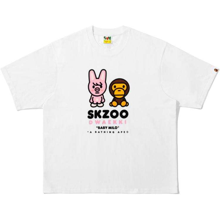 A BATHING APE x Stray Kids FW25 T Shirt Unisex
