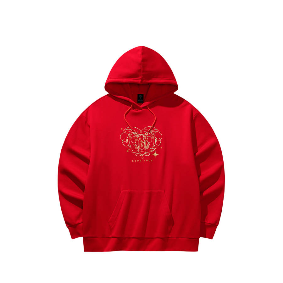 Anta Good Things Will Happen Sweatshirt Women's Rich Red
