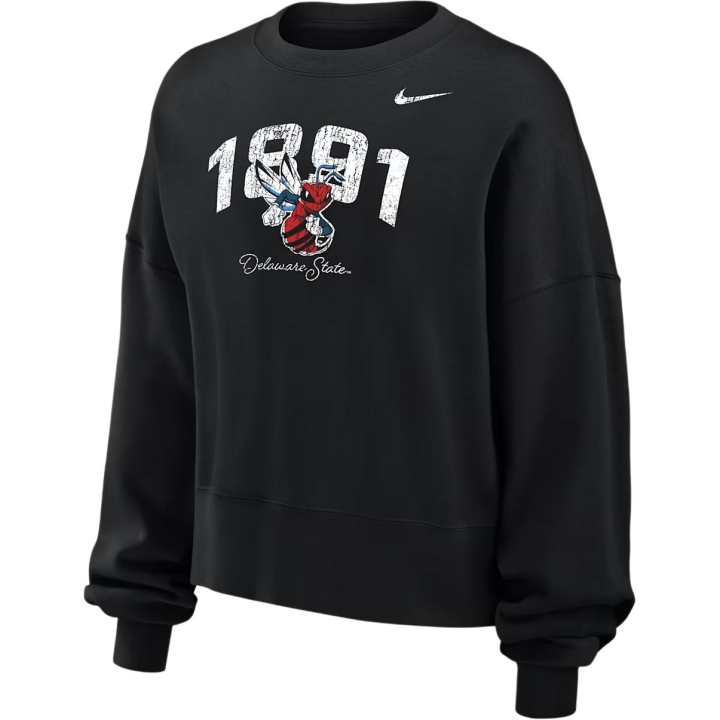 Nike Nike College (Delaware State University) Women's Phoenix Fleece Crew-Neck Sweatshirt