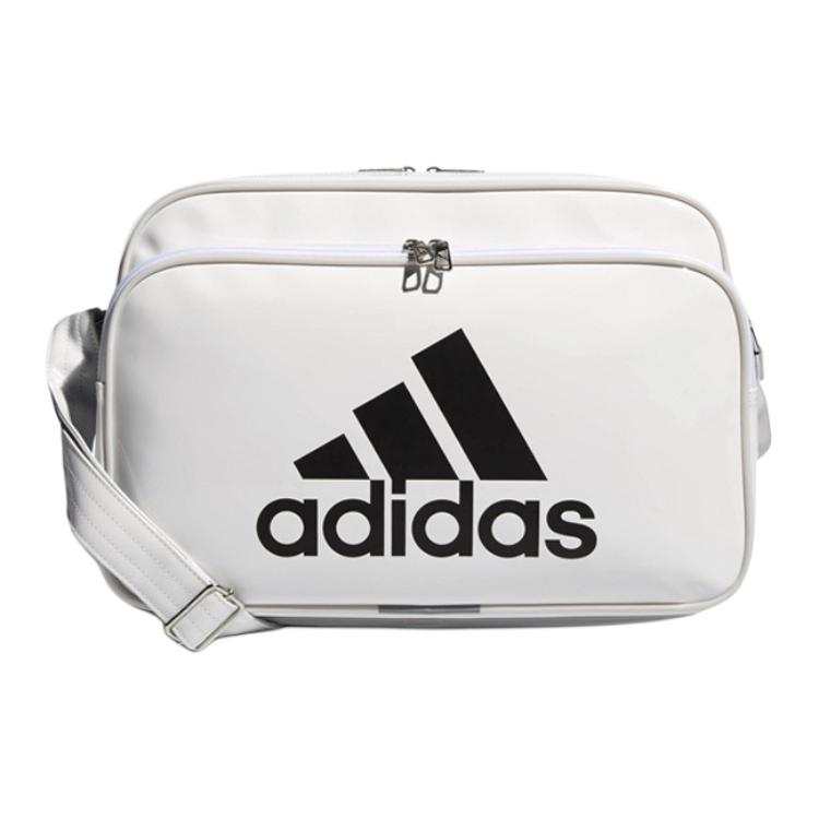 Adidas Adidas Polyurethane Sports Bag, Travel Bag, Shoulder Bag Unisex White