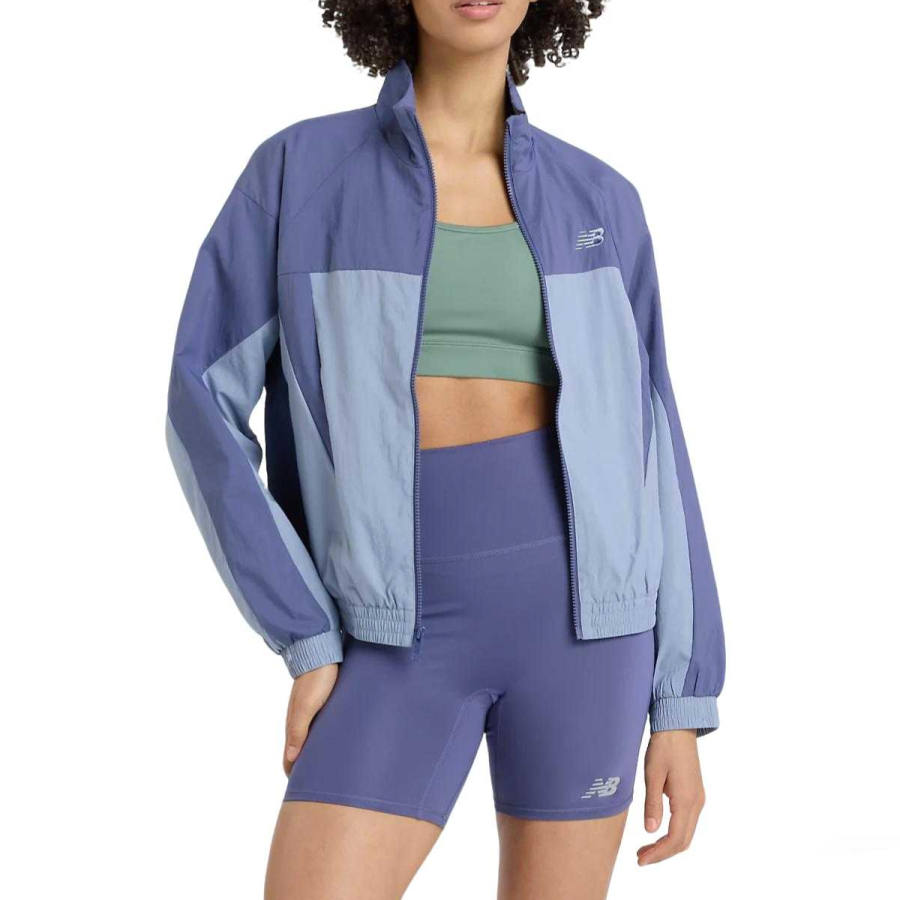 New Balance New Balance Jackets Women's Nightfall Shower Stand Collar Moderate Other