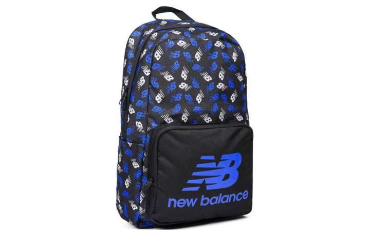 New Balance New Balance Polyester Backpack Unisex Black & Blue