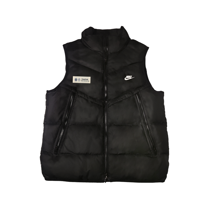 Nike Nike Down Vests Unisex Black Stand Collar Moderate Other
