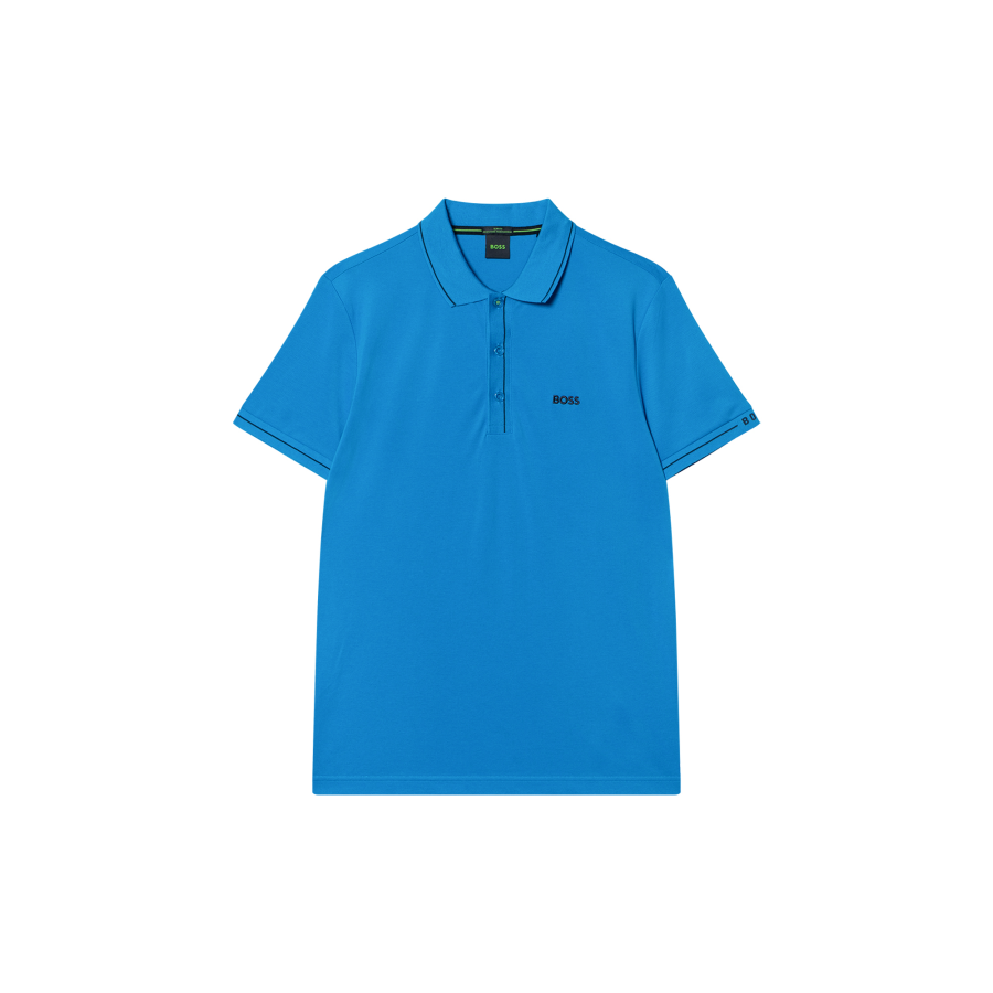 HUGO BOSS Polo Shirt Men's Lake Blue
