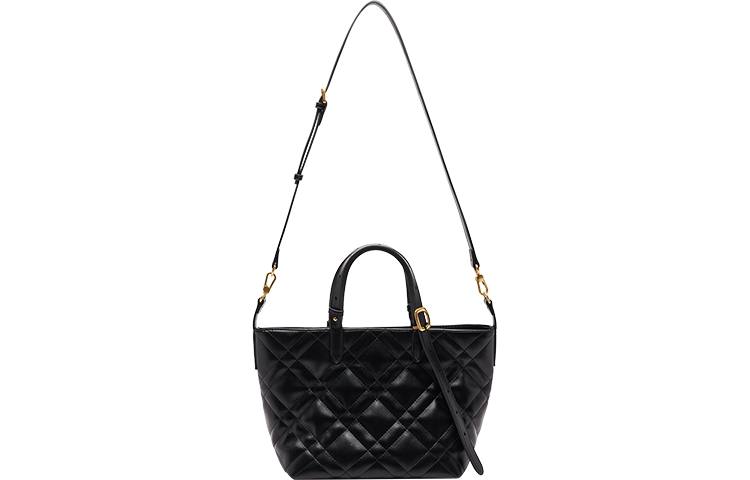 URBAN REVIVO Artificial Leather Handbag, Crossbody Bag Women's Black
