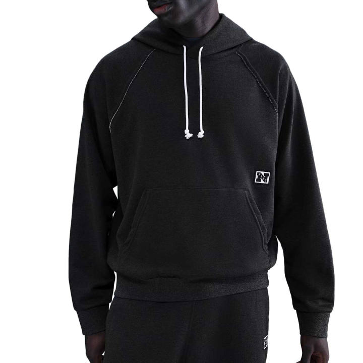 Nike Nike Dri Fit Sweatshirts Men's Black/Heather/Light Ivory/Black Hooded Moderate Regular