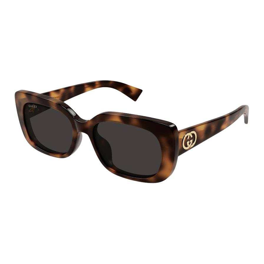 GUCCI Recycled Acetate Cat Eye Sunglasses Women's Havana