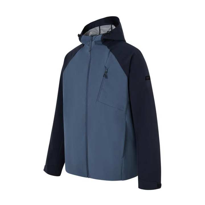 Adidas Adidas Jackets Men's Blue Hooded Moderate Other