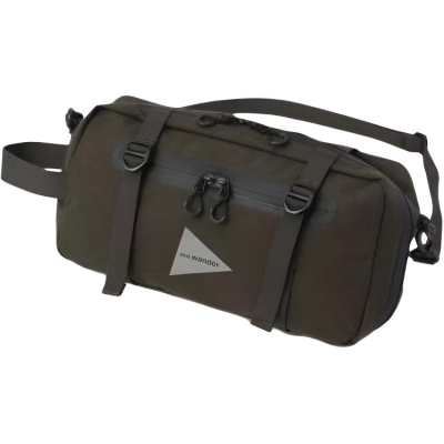 And Wander 6.8L Outdoor Bags Polyester Khaki Unisex