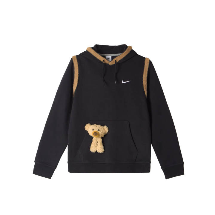 Nike Nike Sweatshirts Men's Black Hooded Thickened