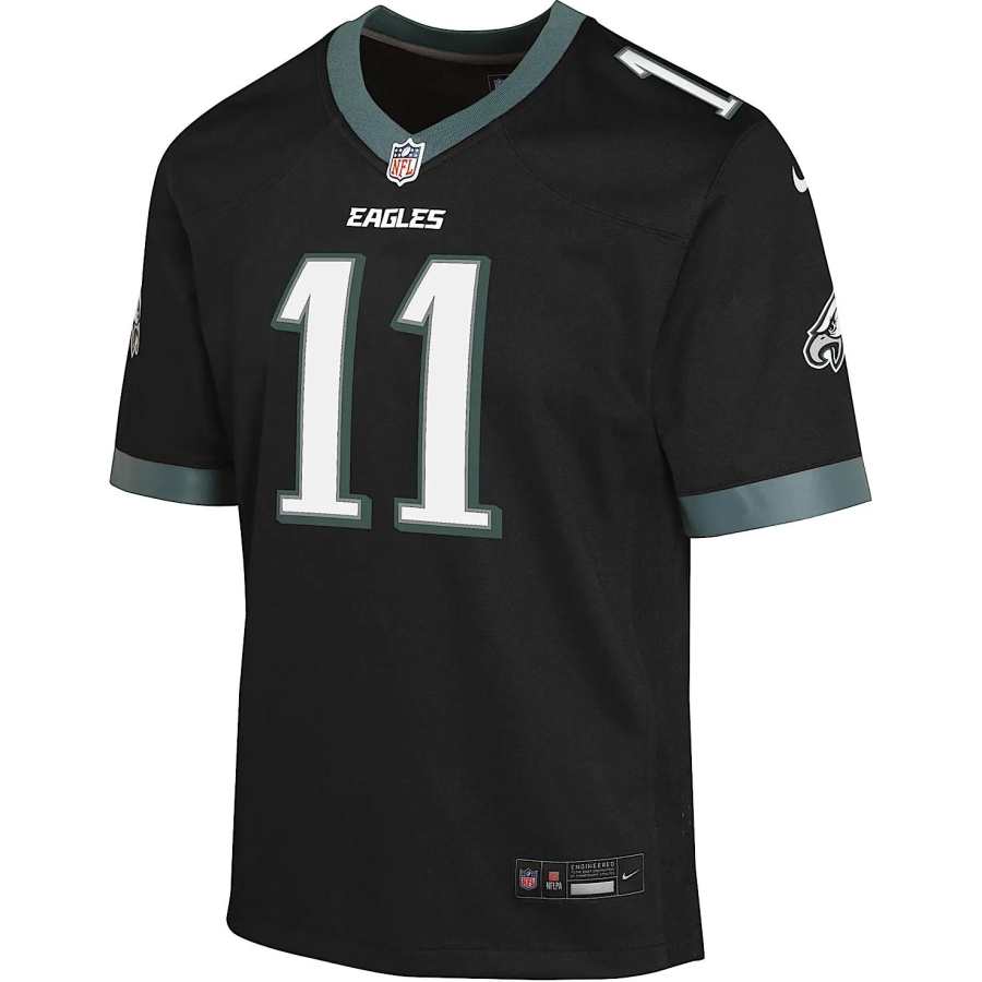 Nike Nike x NFL Dri Fit T Shirt A.J. Brown Philadelphia Eagles Black Teenagers