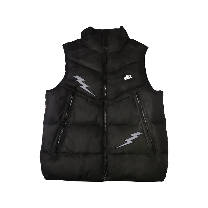 Nike Nike Down Vests Unisex Black Stand Collar Moderate Other