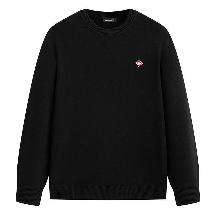 PEACEBIRD MEN Sweaters Men's Crew Neck Moderate Other