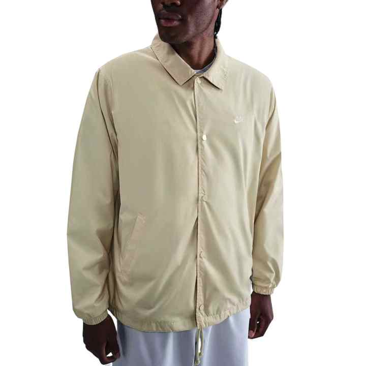 Nike Nike Club Jackets Men's Light Khaki/White Lapel Moderate Instructor
