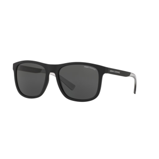 ARMANI EXCHANGE ARMANI EXCHANGEAE Square Sunglasses Unisex Dark Gray