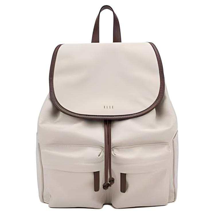 ELLE ELLE Fabric Backpack Regular Women's Optical White/Black