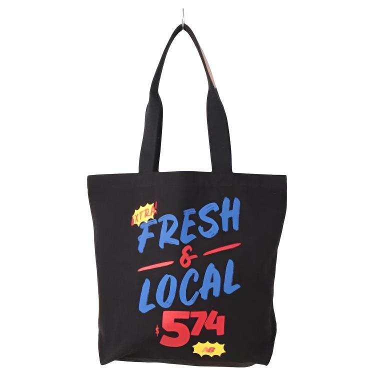 New Balance New Balance Cotton Tote Bag, Shopping Bag, Handbag Men's Black