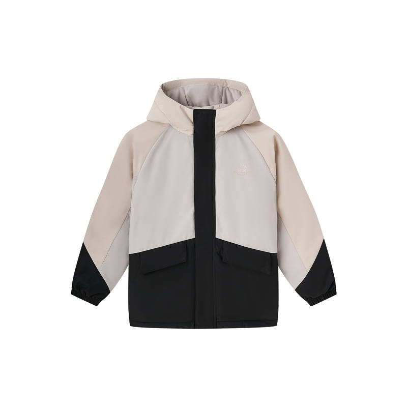 PEAK PEAK Kids Down Jacket Patchwork Teenagers