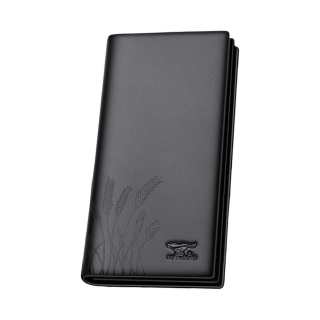 SEPTWOLVES Cow Leather Wallet Men's Black