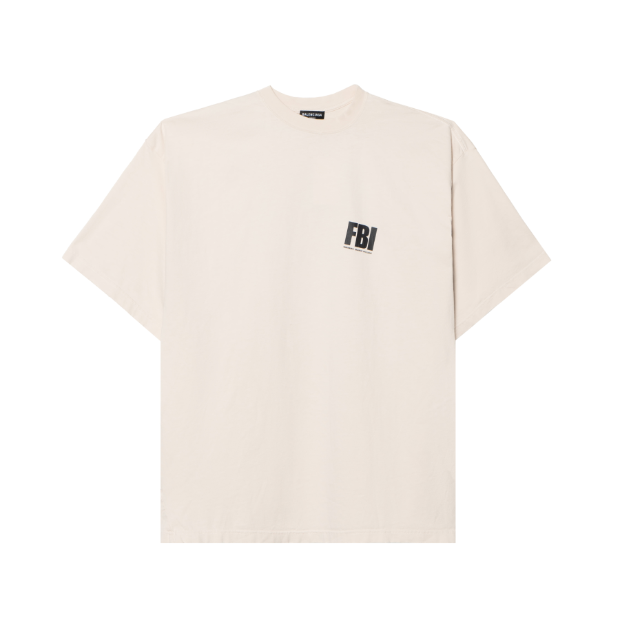 Balenciaga T Shirt Regular Fit Men's White