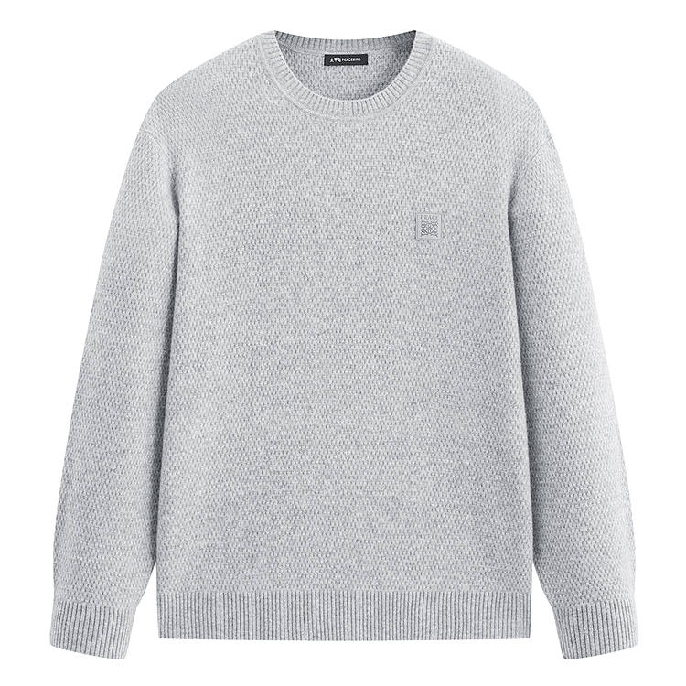 PEACEBIRD MEN Sweaters Men's Crew Neck Moderate Other