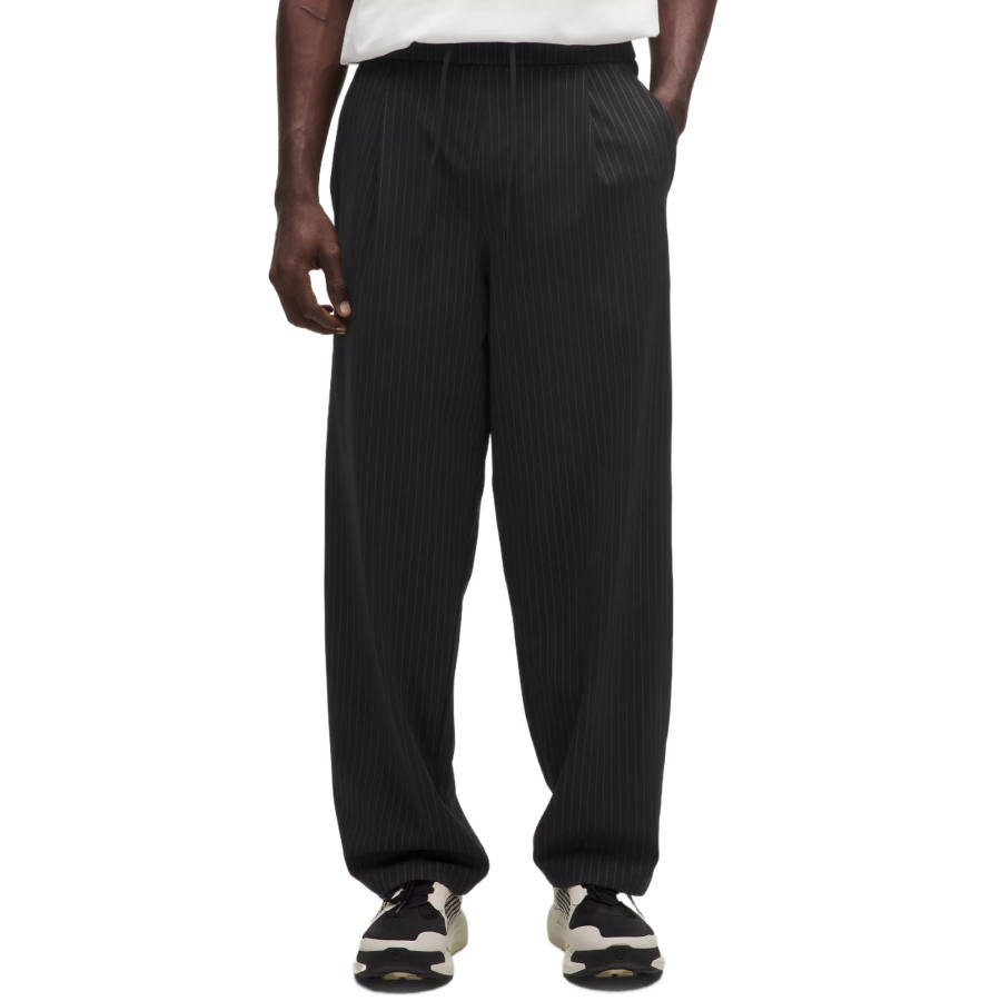 Lululemon Casual Pants Men's Black/White/BLK/WHT Moderate Straight Fit Pants