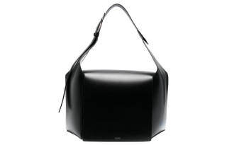 The Attico Calfskin Handbag, Shoulder Bag Women's Black