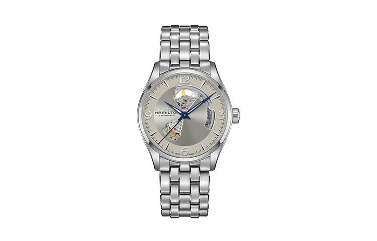 HAMILTON Jazz Series Automatic Mechanical Movement 50m Waterproof Men's Watches Watch 42mm Beige Watch Dial