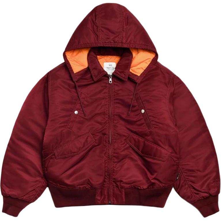 Stussy Stussy Flight hooded zip jacket