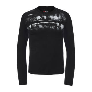 DND4DES T Shirts Unisex Black Crew Neck Moderate Straight Fit