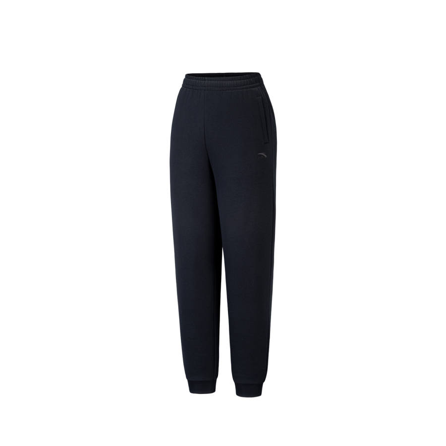 Anta Fleece Lined Thermal, Casual Fashion Versatile, Running Training, Urban Commute, Campus Culture, Drawstring