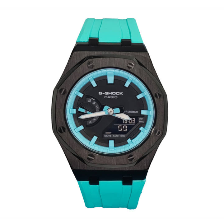 CASIO CASIO Men Liquid Crystal/Analog Dual Display Series 44mm Black Watch