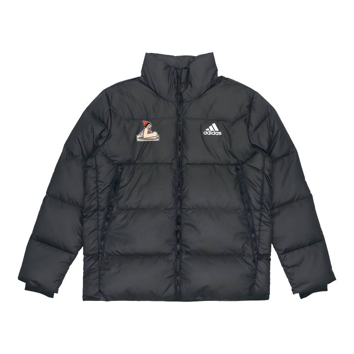 Adidas Adidas Down Jackets Unisex Black Stand Collar Moderate Other