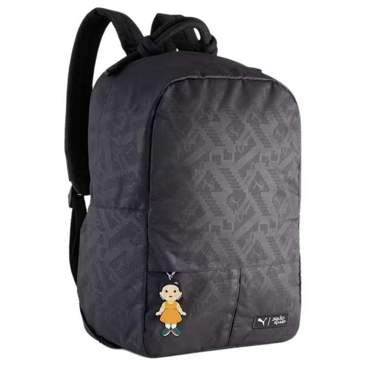 PUMA PUMA × SQUID GAME Collaboration Polyester Backpack Unisex Dark Slate