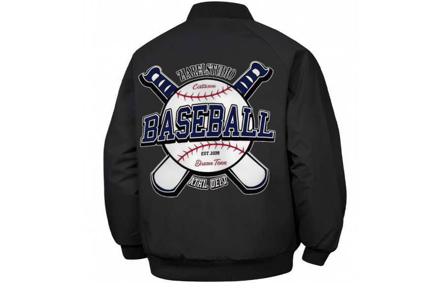 ZIAREL ZIAREL Puffer Jackets Unisex Baseball Collar Thickened