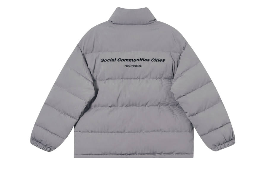 F426 F426 Puffer Jackets Unisex Stand Collar Thickened Other