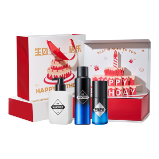 MAN CODES Left Color Right Box Skincare Sets Hydrating Moisturizing And Nourishing Oil Control Refreshing Cleaning