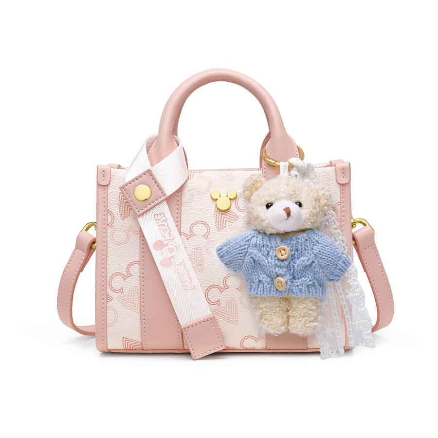 Disney Mickey Mouse PU, Textile Mixture Handbag Women's Multicolor