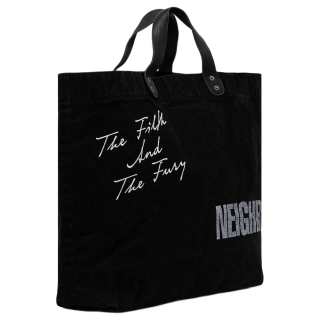 NEIGHBORHOOD Cotton Tote Handbag Men's Black