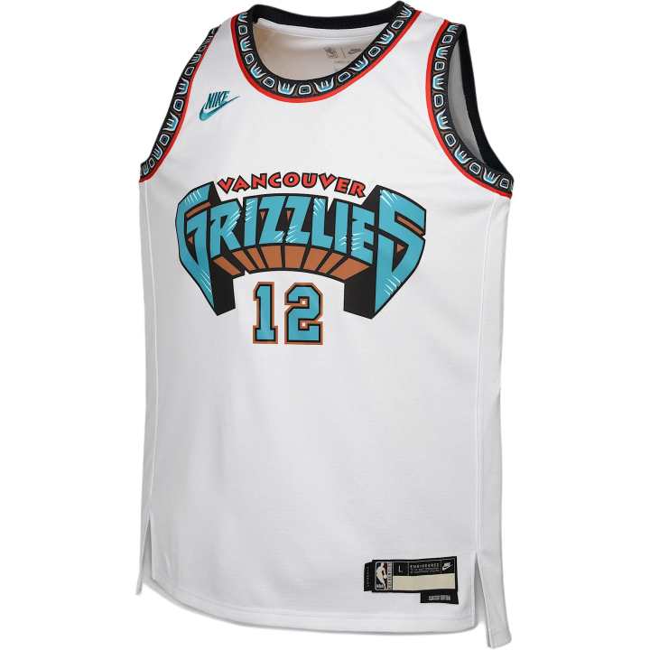 Nike Nike Memphis Grizzlies T Shirt White Kids'