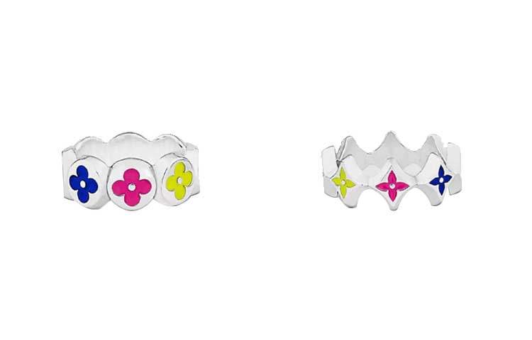 LOUIS VUITTON Mng Party Set Of 2 Rings
