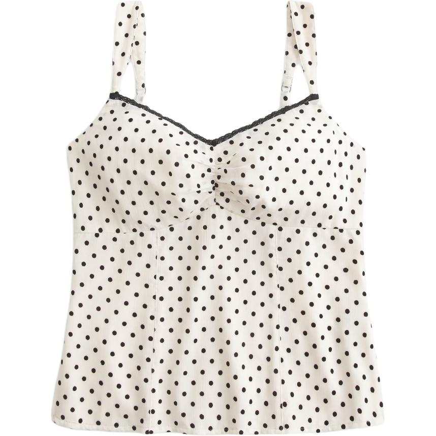 Hollister/ Camisoles Women's White V Neck Moderate Other